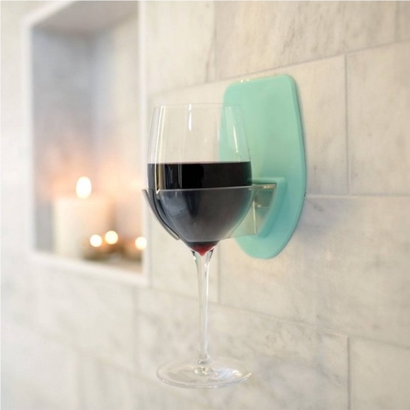 30 Watt Silicone Wine Glass Holder for Bath & Shower - Picture 7 of 7